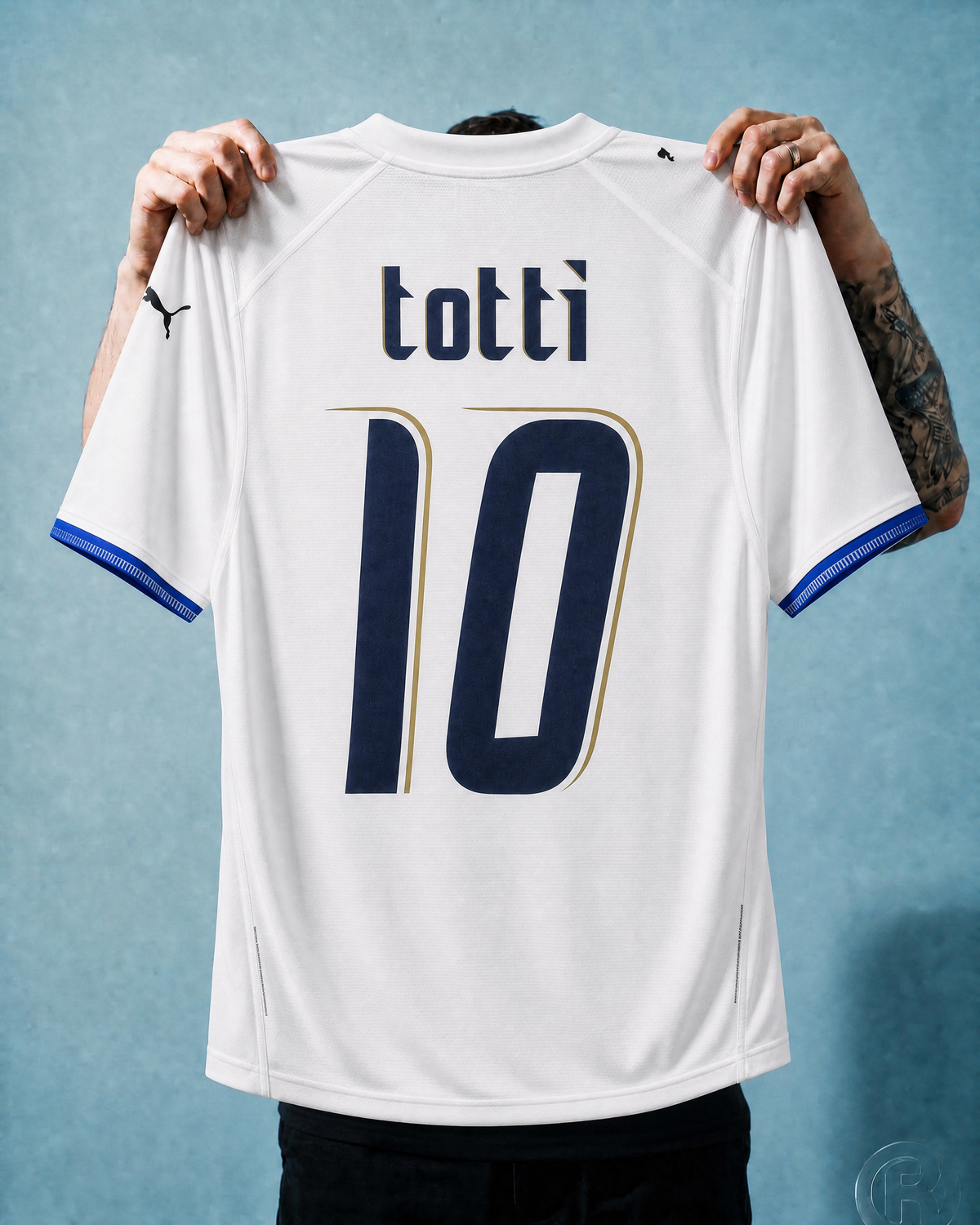 Totti Italy Away Jersey 2006