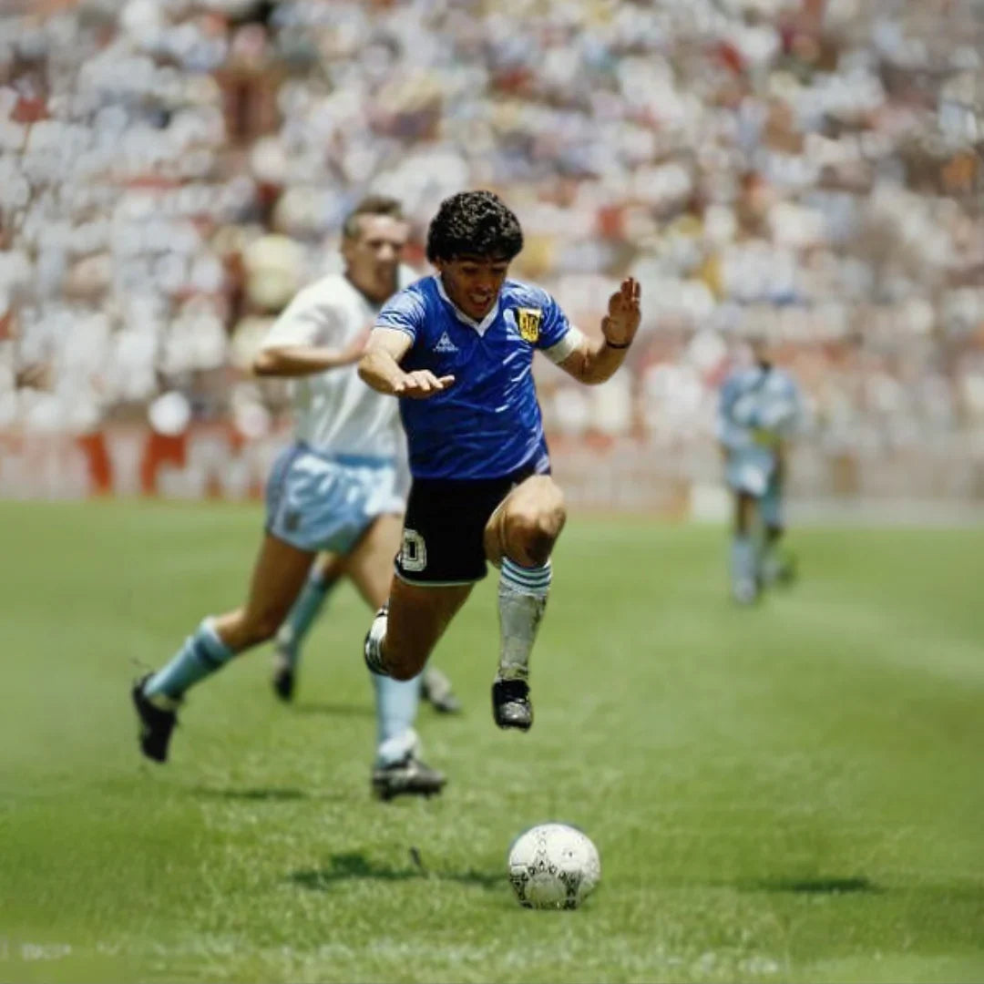 Maradona Argentina away jersey 1986 