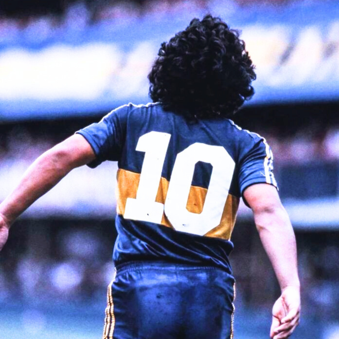 Maradona Boca Juniors home jersey 1981/82
